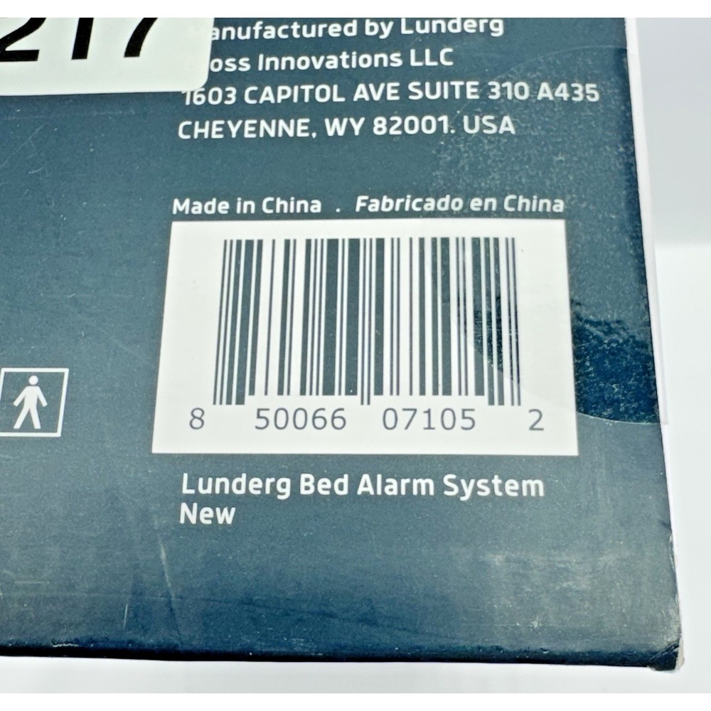 Lunderg Bed Alarm System Wireless Sensor Pad Monitor Fall Prevention NEW Open - Picture 9 of 10